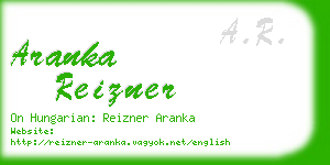 aranka reizner business card